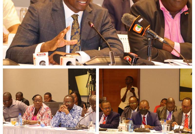 BUDGET COMMITTEE ENGAGES  CS TREASURY ON BUDGET ESTIMATES 