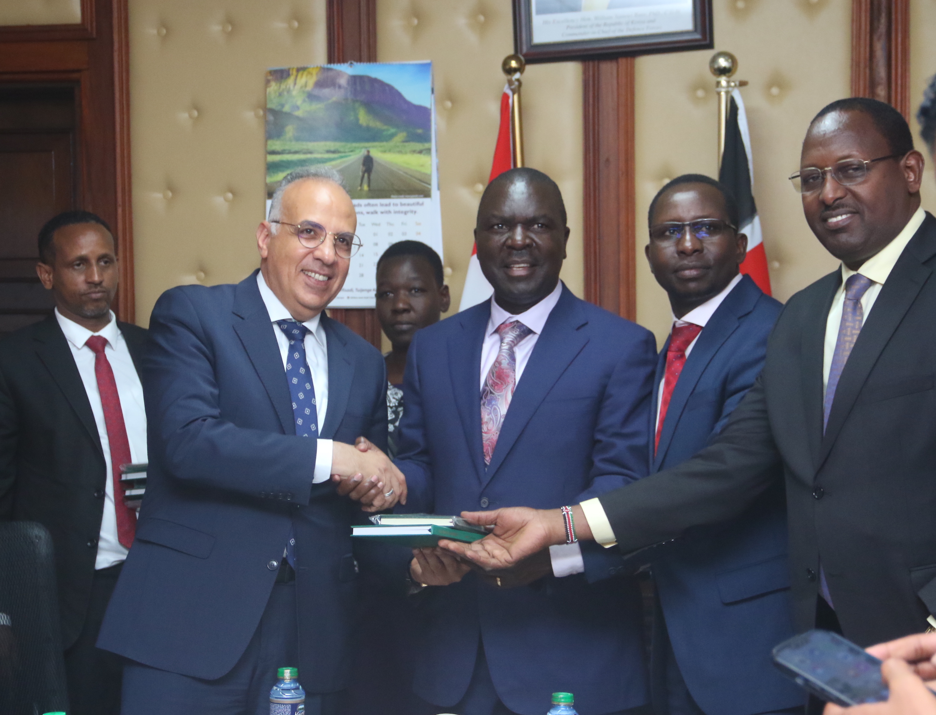 EGYPTIAN IRRIGATION & WATER RESOURCES MINISTER MEETS COMMITTEE CHAIRS, PLEDGES TO SUPPORT WATER AND IRRIGATION SECTORS