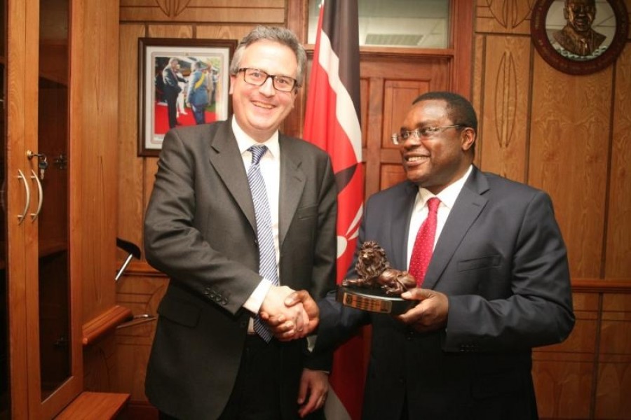 UK High Commissioner pays Speaker Lusaka Courtesy Call
