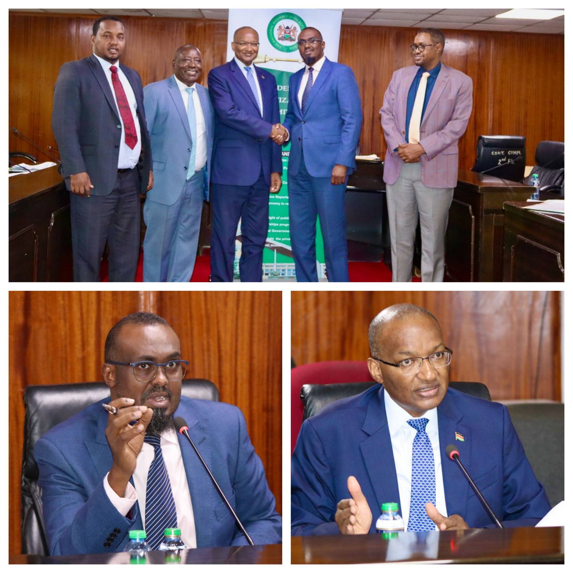CONSOLIDATED FUND SERVICES, PUBLIC DEBT AND PRIVATIZATION COMMITTEE MEETS CENTRAL BANK GOVERNOR  