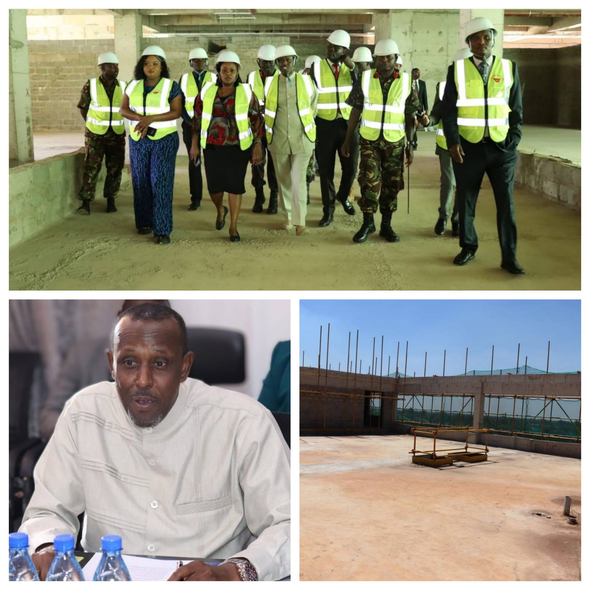 DEFENCE COMMITTEE TOURS KENYA DEFENCE FORCES  HEALTH FACILITY TO ASSESS ONGOING WORKS