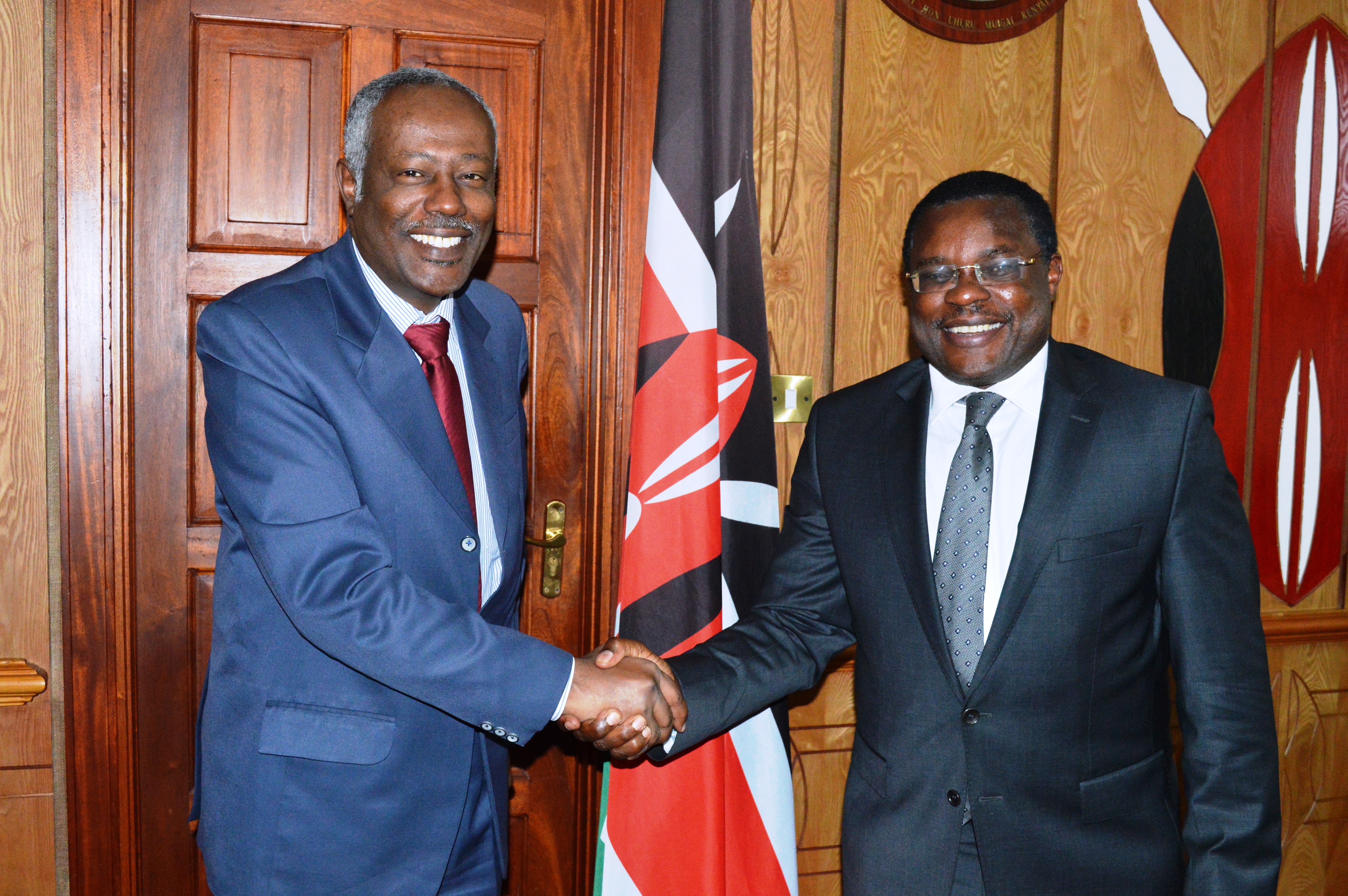 Speaker Lusaka Lauds Kenya-Sudan Relations as Envoy's Tour of Duty Draws to an End 