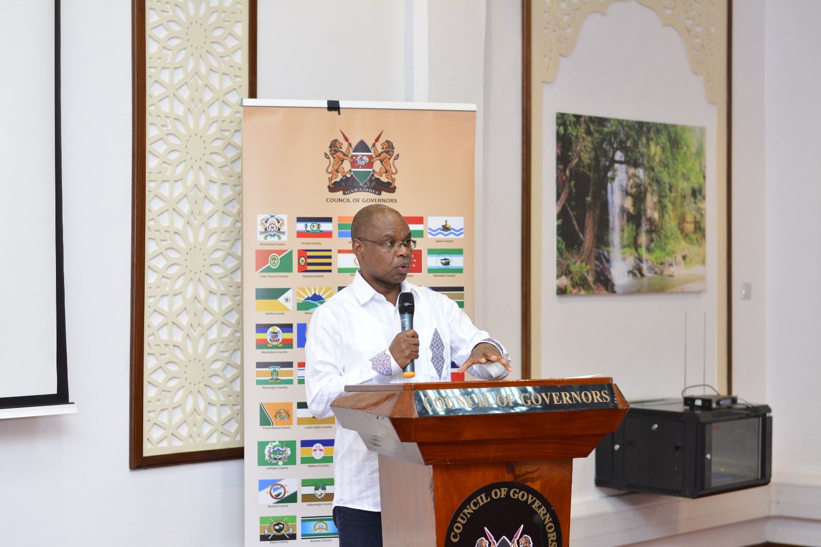 THE SPEAKER OF THE SENATE URGES TREASURY TO RELEASE COUNTY GOVERNMENTS DISBURSEMENTS IN TIME