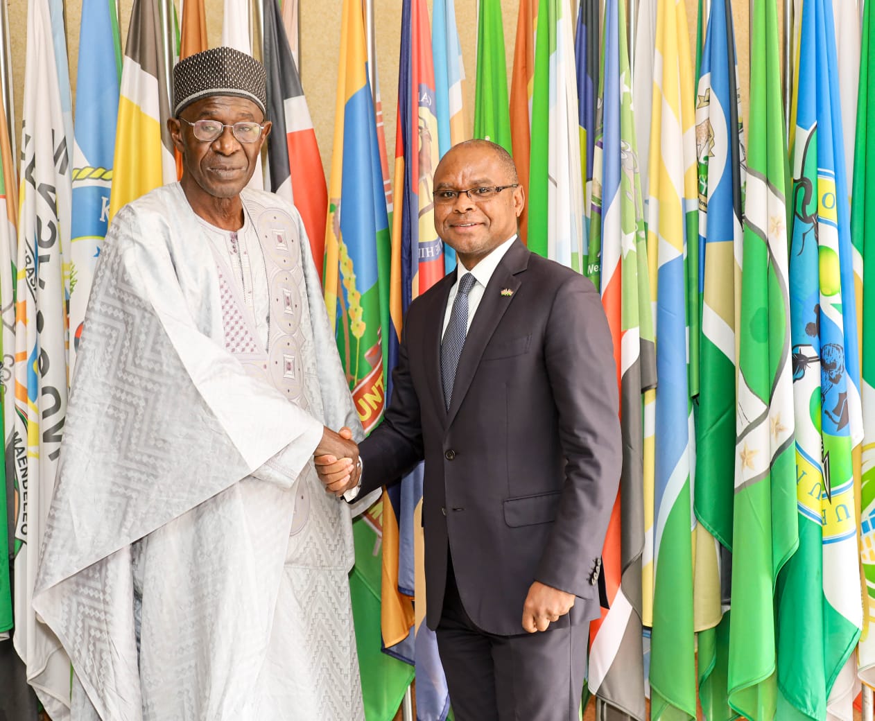 SPEAKER OF THE SENATE HOSTS THE GAMBIAN DELEGATION