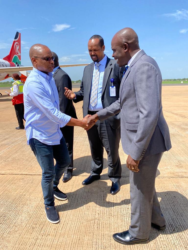 SPEAKER KINGI IN JUBA FOR FP-ICGLR MEETING