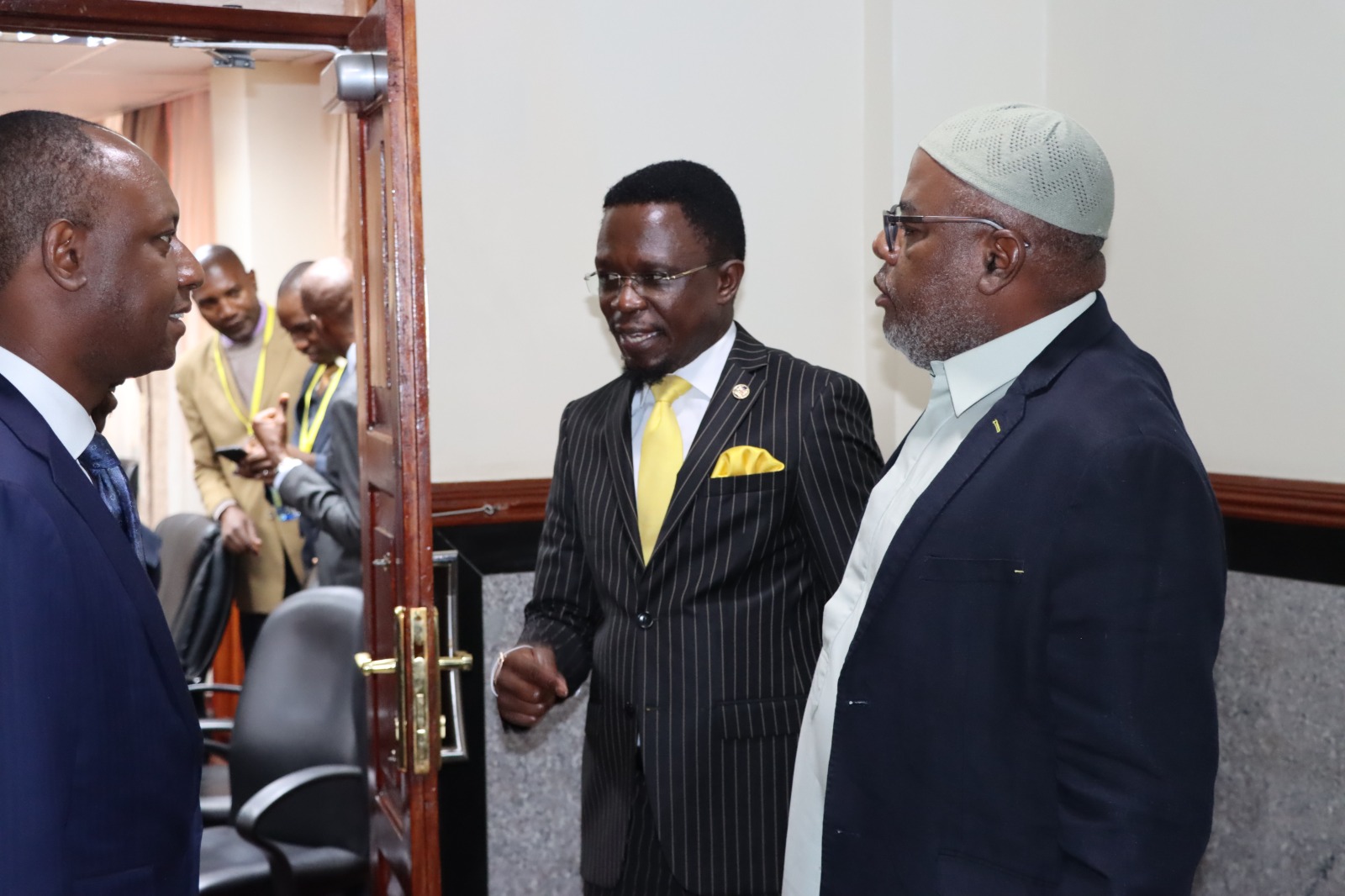 SENATE COMMITTEE ON LABOUR AND SOCIAL WELFARE MEETS CS ABABU NAMWAMBA REGARDING LINDA SOKA PETITION ON TAPPING INTO THE KSHS. 302 BILLION FOOTBALL ECONOMY.