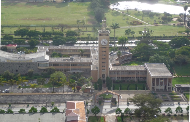 Kenyan parliament building