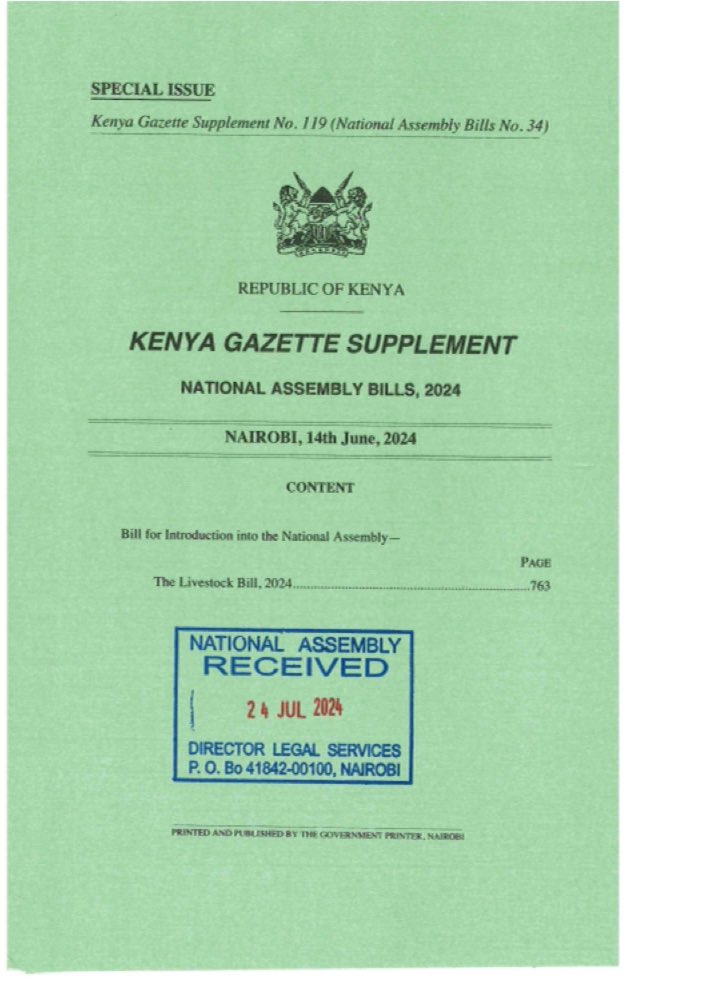 livestock Bill