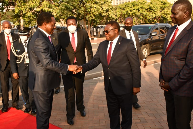 Zambian President visits Parliament; lays wreath at Kenyatta’s Mausoleum 