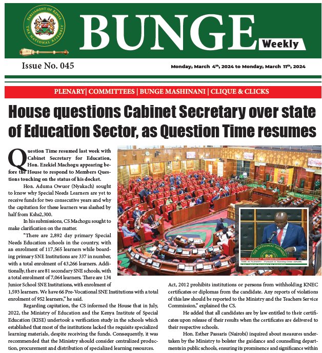 Bunge Weekly Issue 045