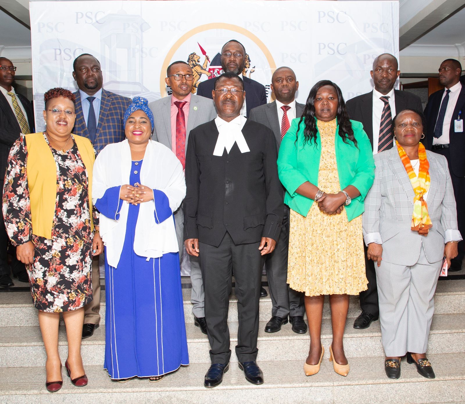 THE NEWLY APPOINTED PARLIAMENTARY SERVICE COMMISSION MEMBERS TAKE OATH OF OFFICE