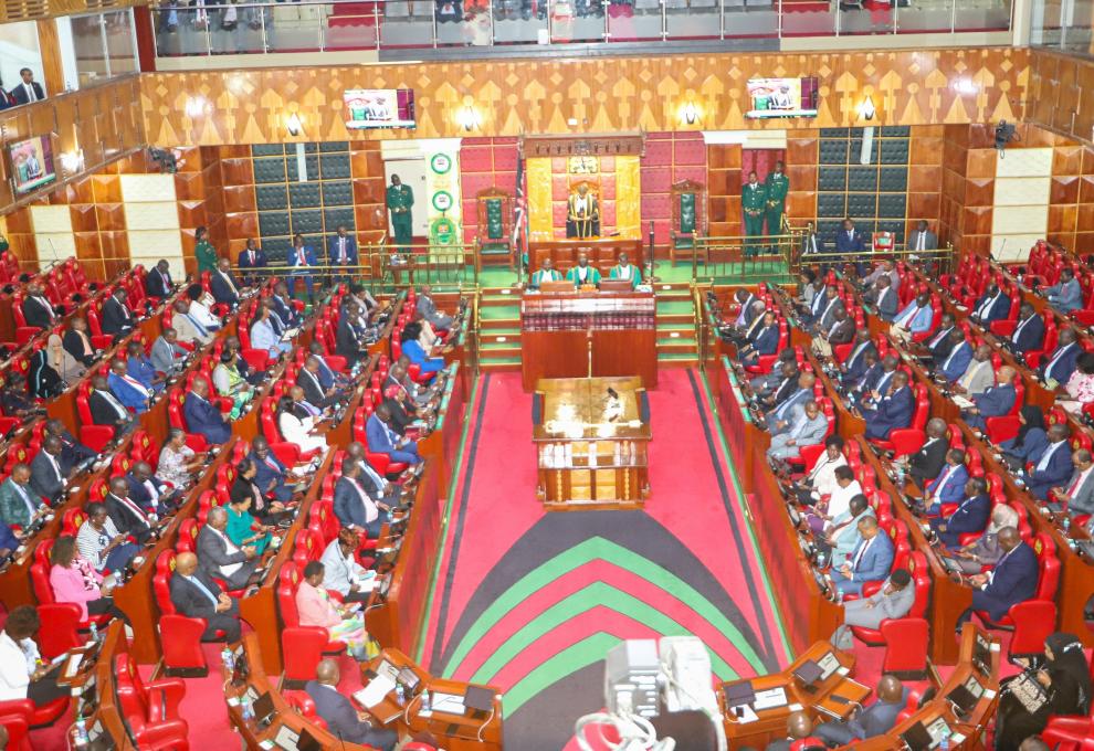 Question Tracker The Kenyan Parliament site