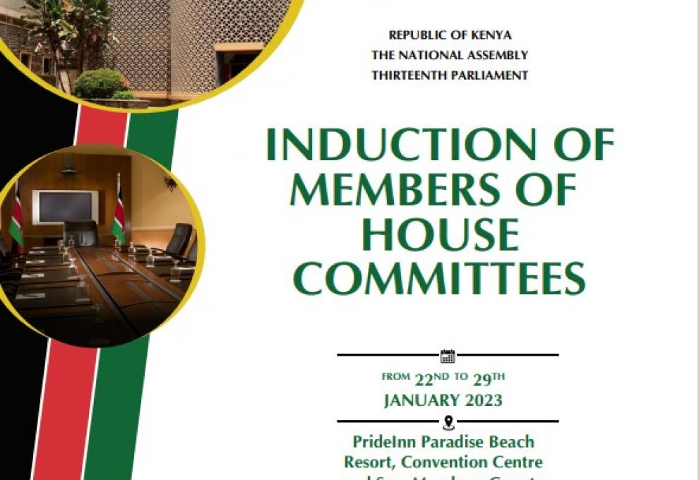 Communication from the Chair on the Post -Election Seminar for the National Assembly