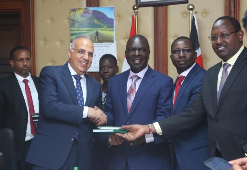 EGYPTIAN IRRIGATION & WATER RESOURCES MINISTER MEETS COMMITTEE CHAIRS, PLEDGES TO SUPPORT WATER AND IRRIGATION SECTORS