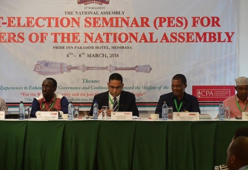 The Post-Election Seminar Kicks off in Mombasa