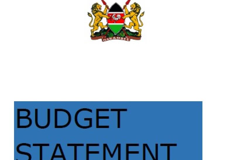 Budget Statement - Public pronouncement of the Budget Highlights and Revenue-Raising Measures for the National Government for the FY 2020/2021 &  the Medium-Term
