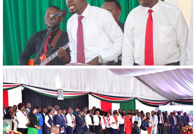 BUNGE FELLOWSHIP CHOIR STEALS THE SHOW AT THE 20TH ANNUAL NATIONAL PRAYER BREAKFAST EVENT WITH A SPLENDID PERFORMANCE