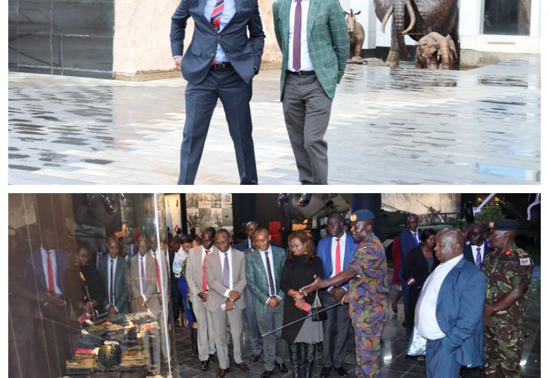 DEFENCE  COMMITTEE TOURS UHURU GARDENS