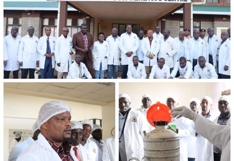 ASSEMBLY'S AGRICULTURE COMMITTEE INSPECTS LIVESTOCK GENETICS CENTER IN TRANS-NZOIA COUNTY