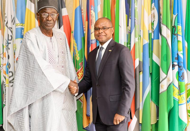 SPEAKER OF THE SENATE HOSTS THE GAMBIAN DELEGATION