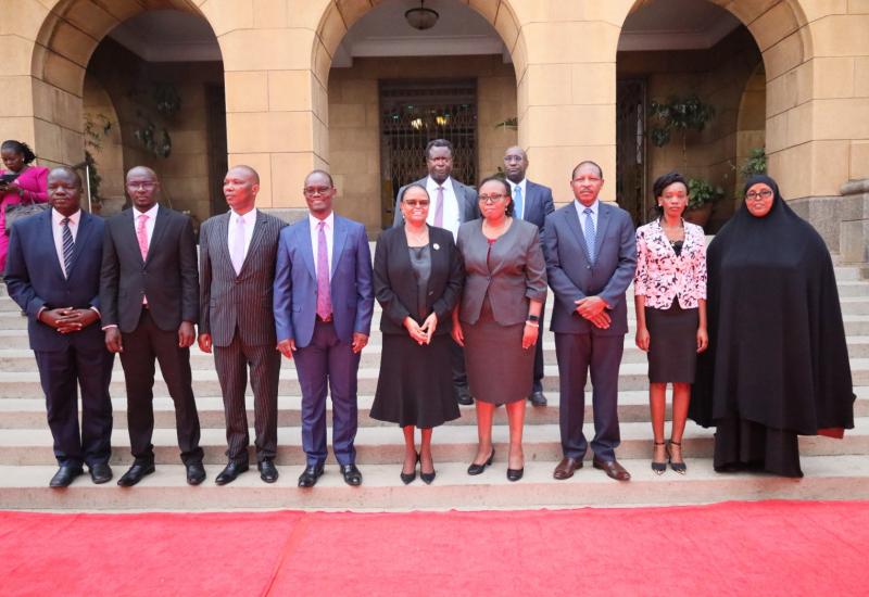 IEBC SELECTION PANEL SWEARING IN CEREMONY 