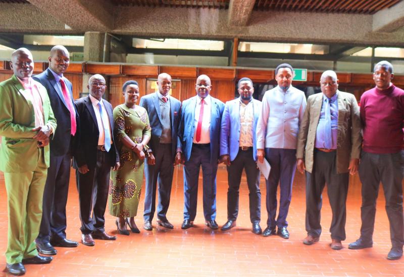 SENATE TRADE, INDUSTRIALIZATION AND TOURISM COMMITTEE MEETS EMBU COUNTY MUGUKA FARMERS COOPERATIVE EXECUTIVE