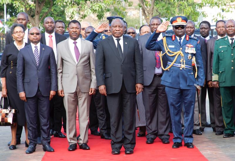 President Cyril Ramaphosa Visits the Mausoleum