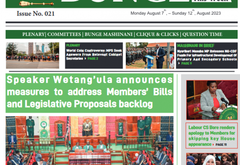 Bunge this week Issue 021