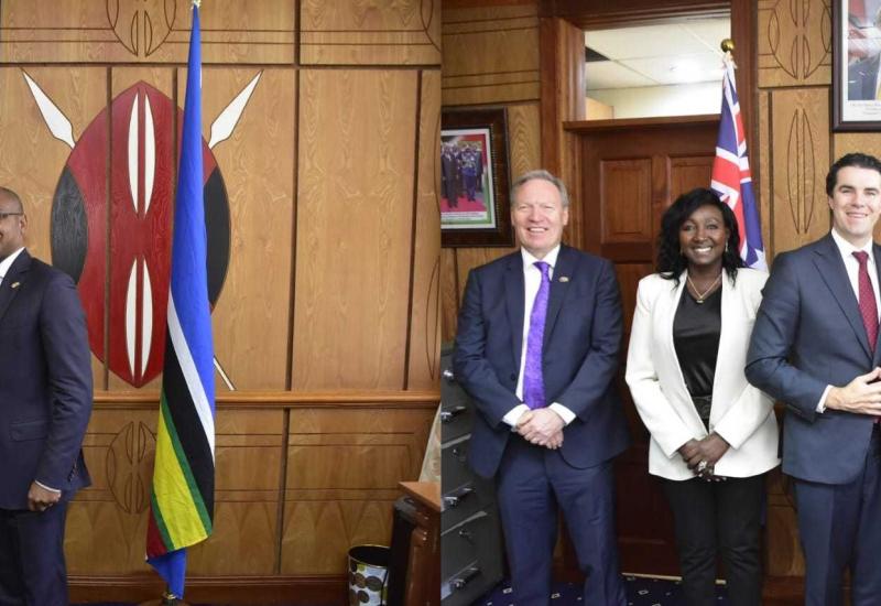 SENATE SPEAKER HOLDS BILATERAL TALKS WITH AUSTRALIAN MINISTER