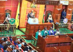 President William Samoei Ruto addresses inaugural Joint Sitting of the 13th Parliament