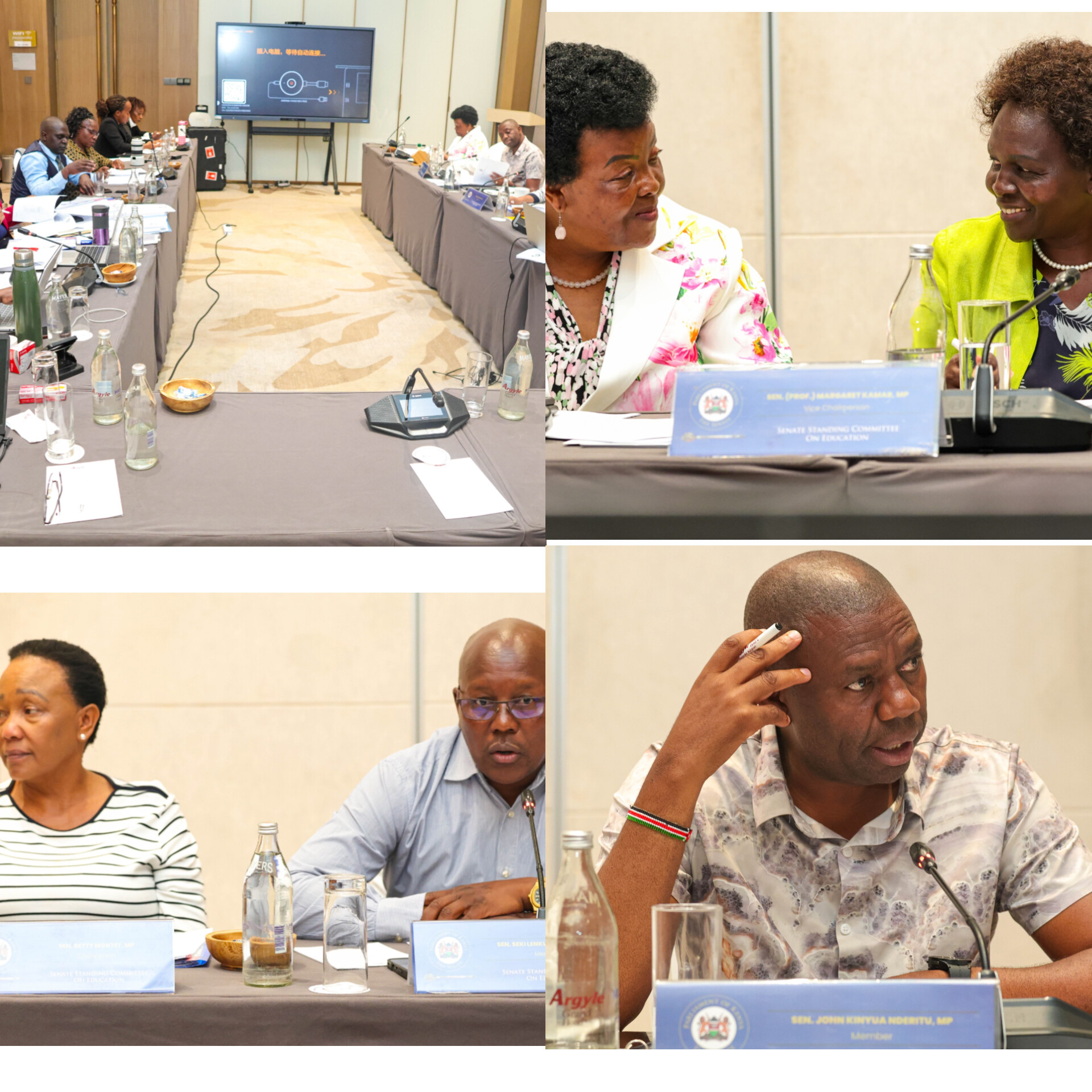 𝐒𝐄𝐍𝐀𝐓𝐄 𝐄𝐃𝐔𝐂𝐀𝐓𝐈𝐎𝐍 𝐂𝐎𝐌𝐌𝐈𝐓𝐓𝐄𝐄 𝐇𝐎𝐋𝐃𝐒 𝐑𝐄𝐏𝐎𝐑𝐓 𝐖𝐑𝐈𝐓𝐈𝐍𝐆 𝐑𝐄𝐓𝐑𝐄𝐀𝐓 𝐈𝐍 𝐌𝐀𝐂𝐇𝐀𝐊𝐎𝐒 𝐂𝐎𝐔𝐍𝐓𝐘