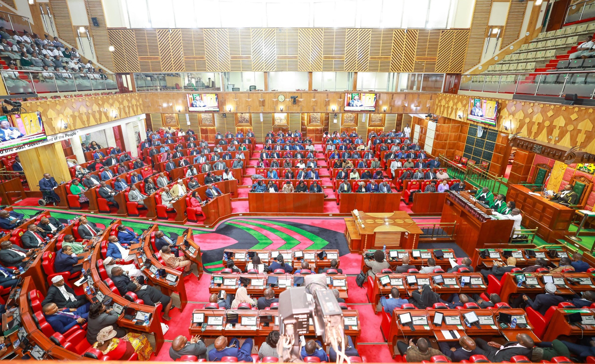 ariel view of the National Assembly