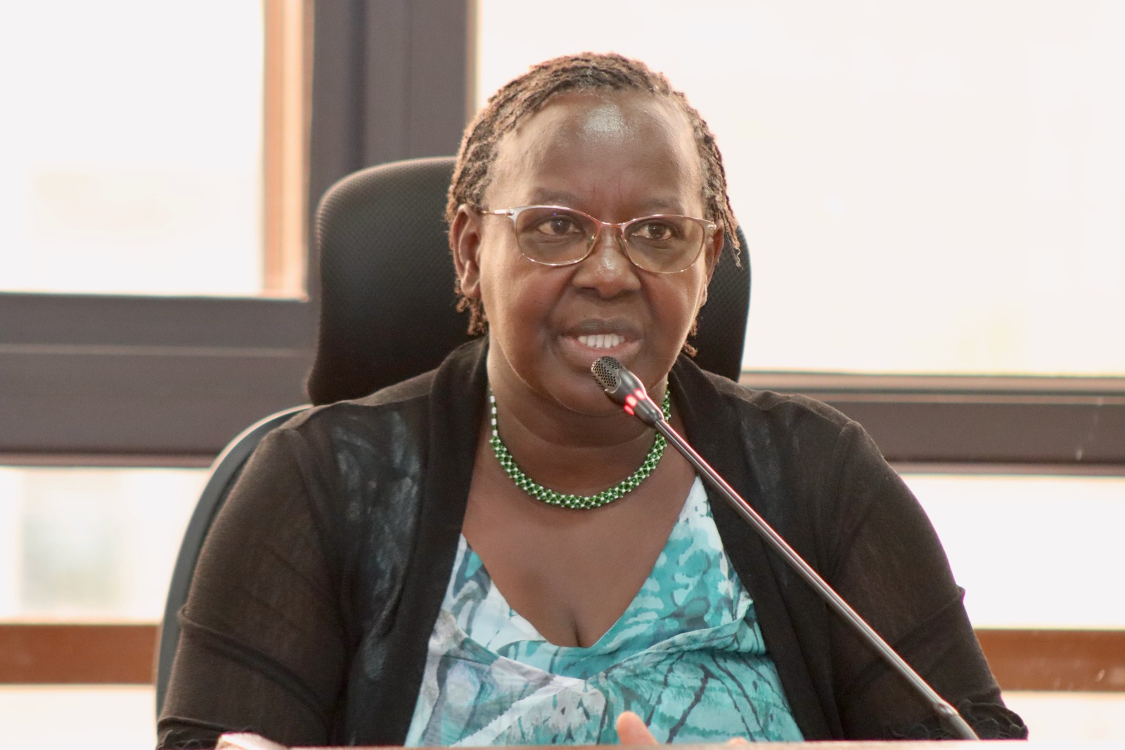 Committee Vice-chairperson, Hon. Janet Sitienei (Turbo) 