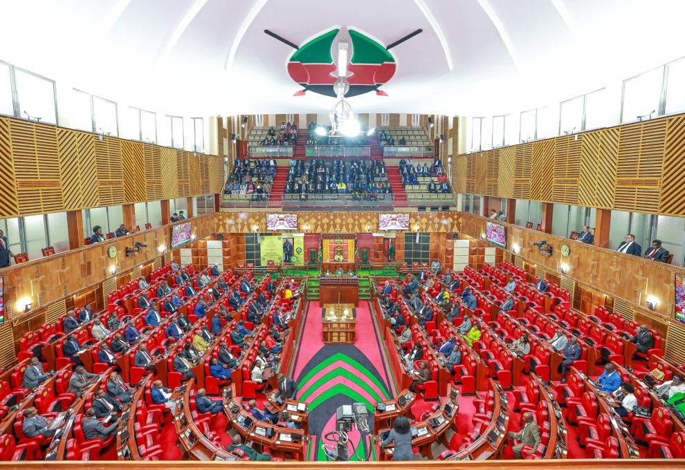 ariel view of the National Assembly