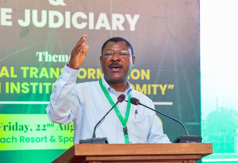 National Assembly Speaker Rt. Hon. (Dr.) Moses Wetang’ula 
