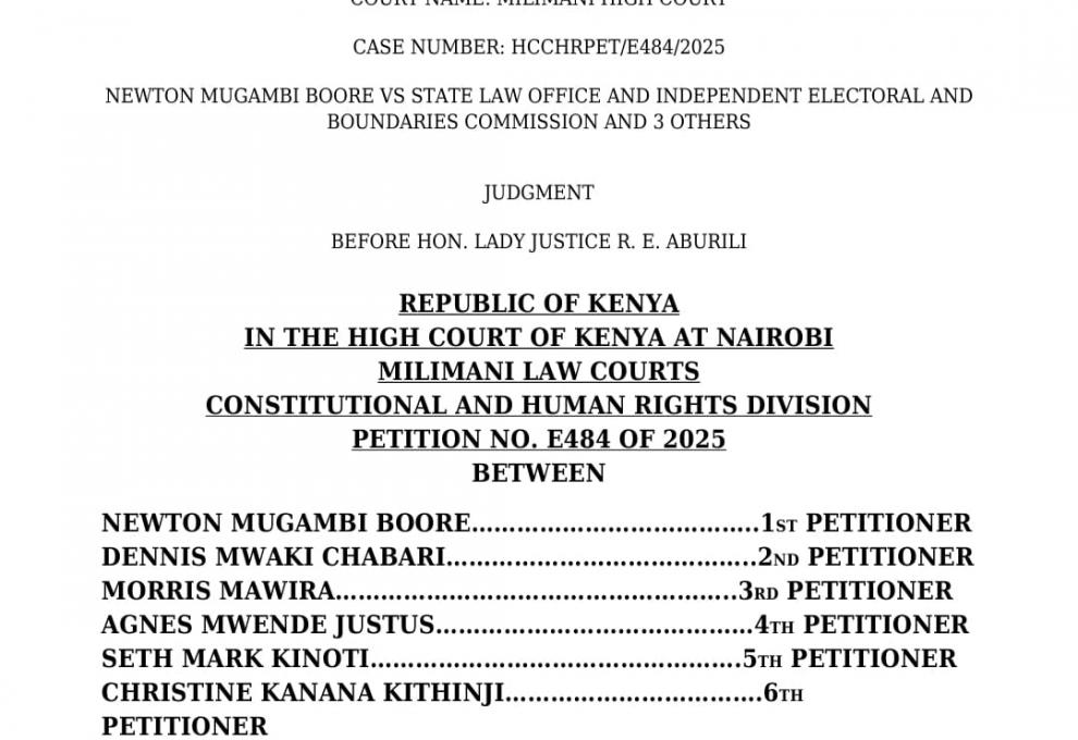 High Court Ruling 