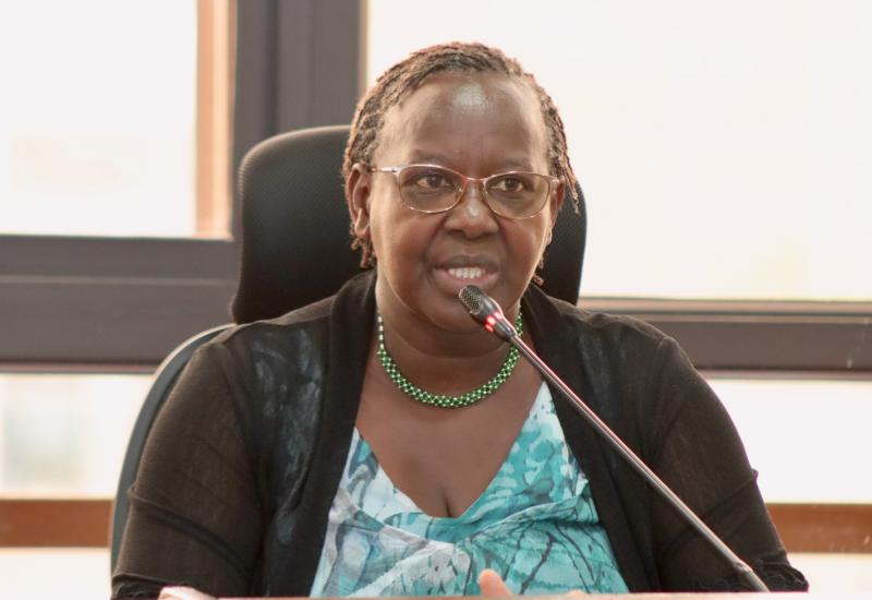 Committee Vice-chairperson, Hon. Janet Sitienei (Turbo) 