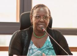 Committee Vice-chairperson, Hon. Janet Sitienei (Turbo) 